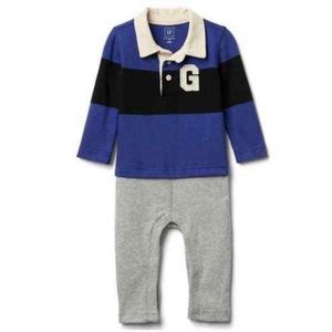 Baby GAP Rugby Romper